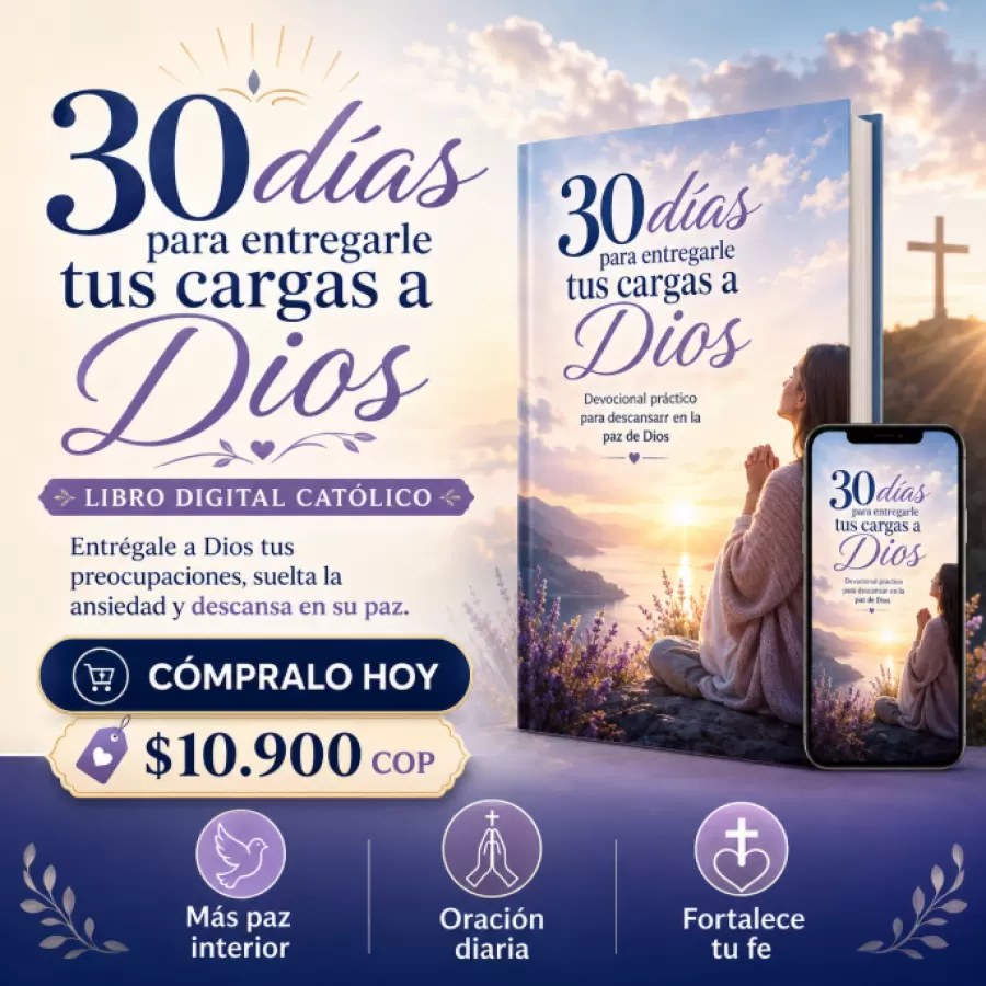 Imagen de 30 días para entregarle tus cargas a Dios