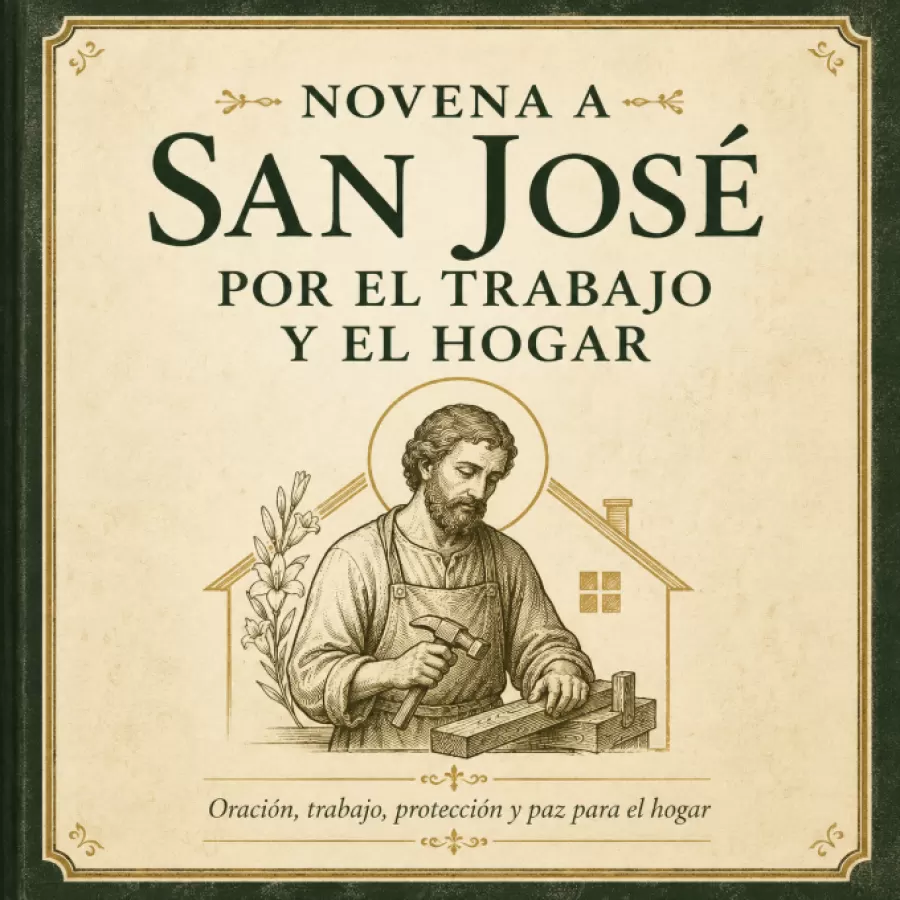 Imagen de Novena a San José por el trabajo y el Hogar